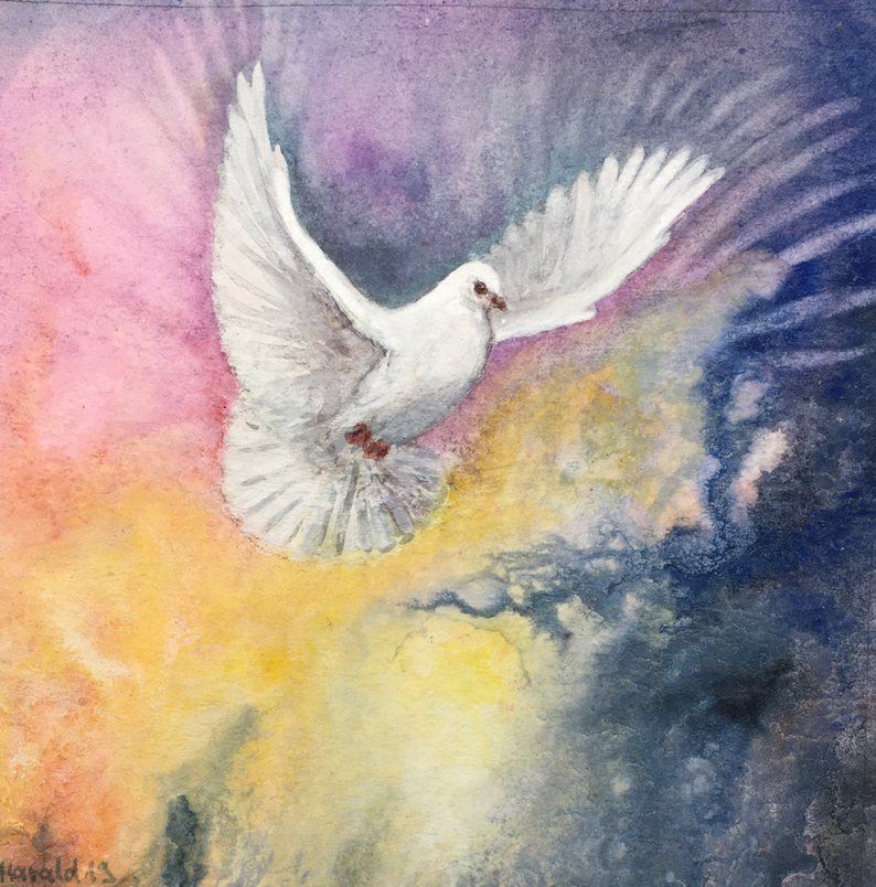 Come Holy Spirit  / Art by Harald Wirkner