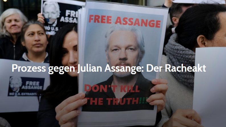 16. Oktober 2020 - NachDenkSeiten: Prozess gegen Julian Assange; Der Racheakt