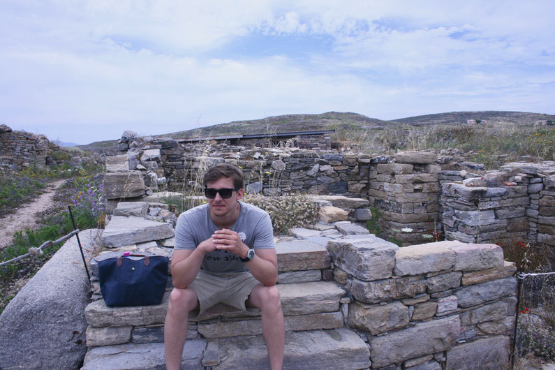 Travel Guide Delos UNESCO island ofpenguinsandelephants of penguins & elephants Greece