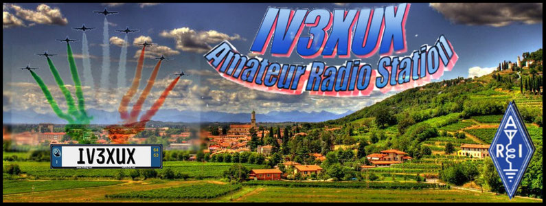 IV3XUX Ham Radio Station. 73's & DX