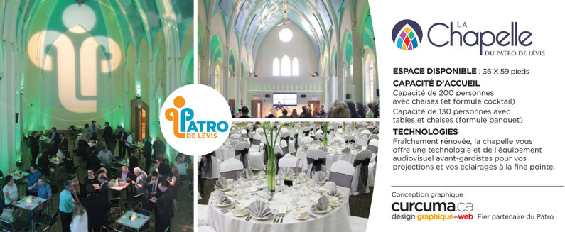 La Chapelle du Patro de Lévis Votre Patro