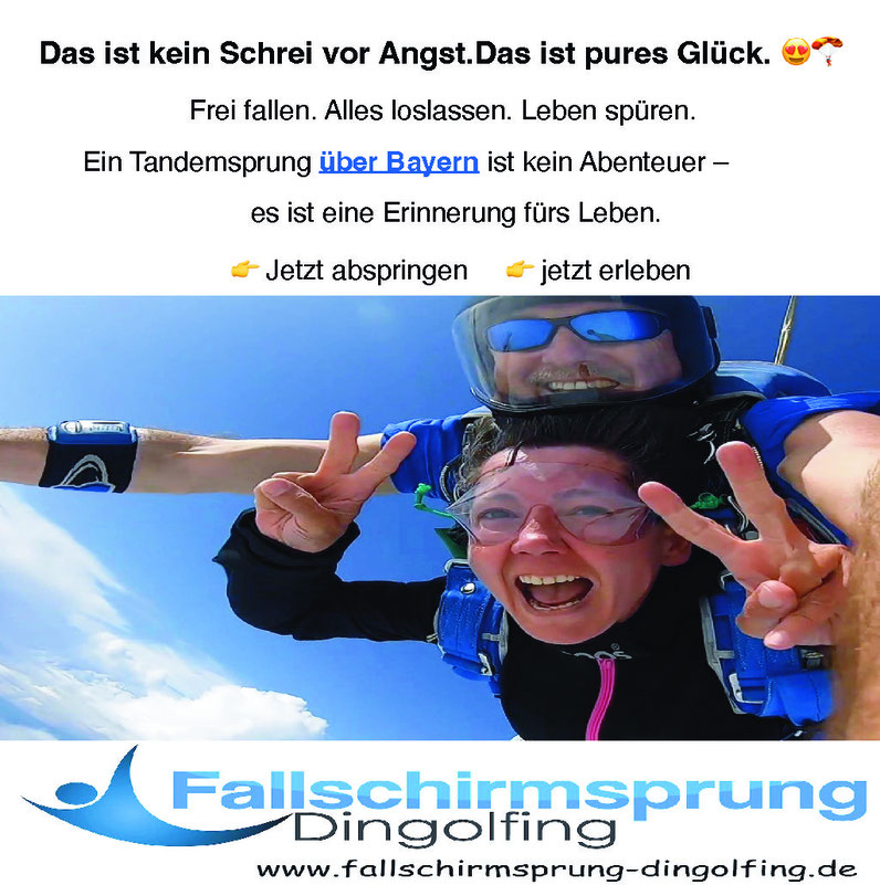 Fallschirmsprung Dingolfing