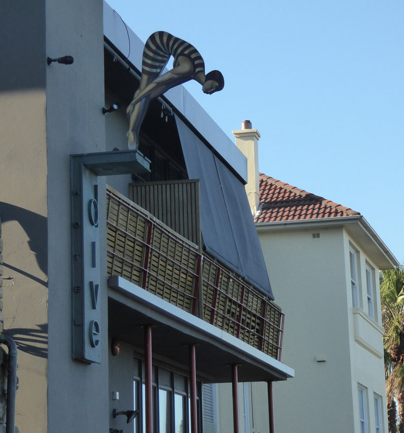 Außenansicht, Dive Hotel, Coogee Beach, NSW, Australien