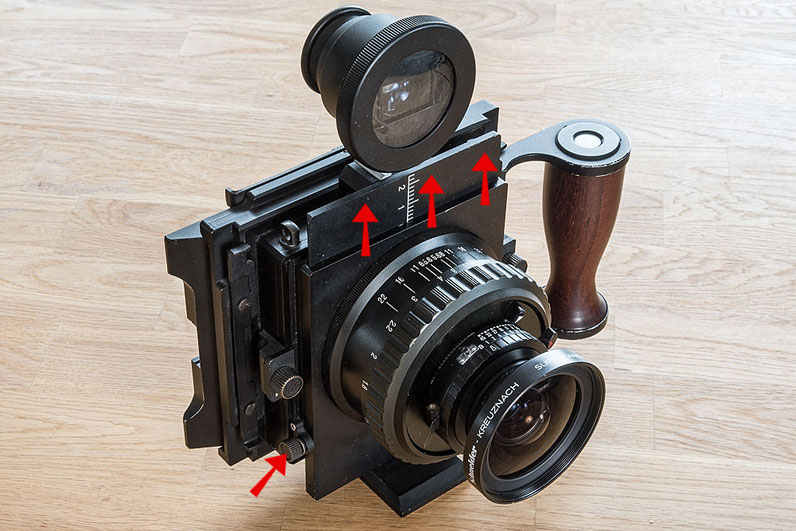 Praxistest GAOERSI 4x5 Großformatkamera, Shift-Verstellung mit dem 5,6/75mm Super-Angulon. Foto: bonnescape.de