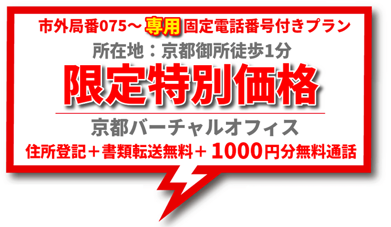 電話番号付き住所貸し業界最安値