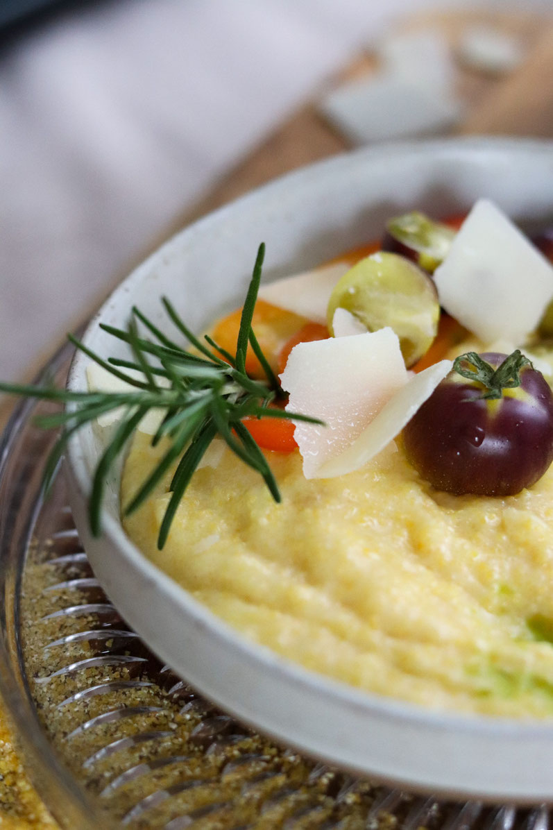 cremige Polenta