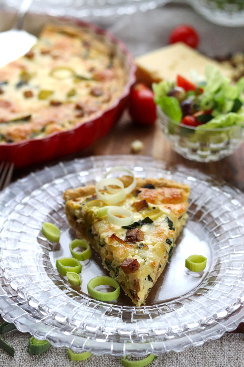 Quiche Lorraine mit Tofu