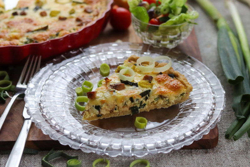 Quiche Lorraine mit Tofu