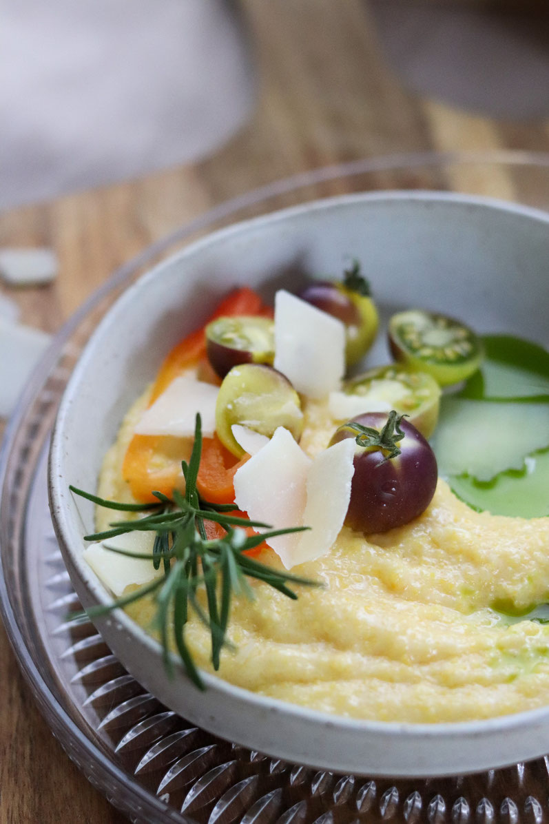 cremige Polenta