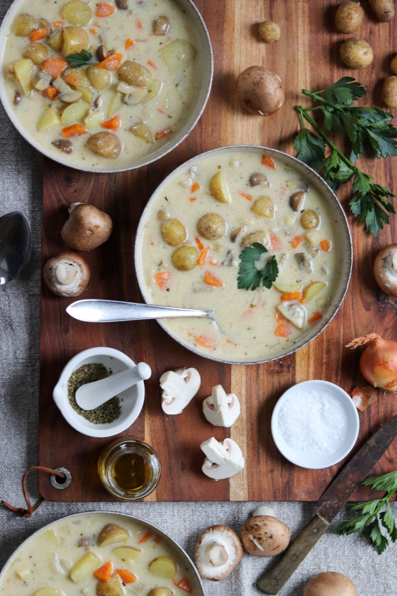 Wiener Erdäpfelsuppe