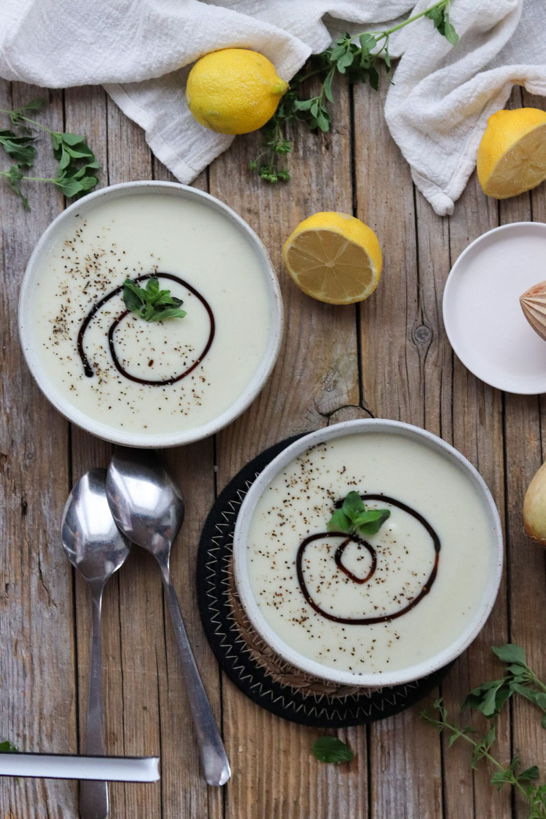 Kohlrabi-Kokossuppe