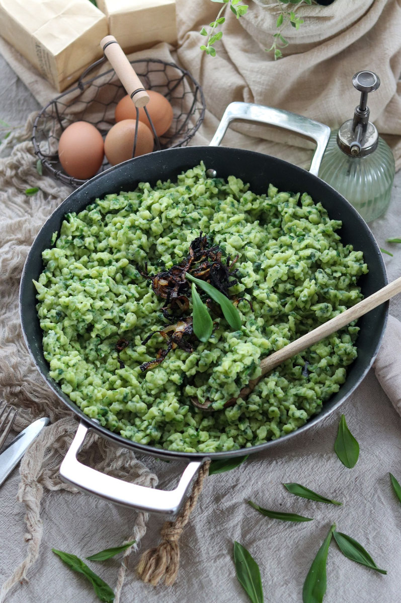 Bärlauchspätzle
