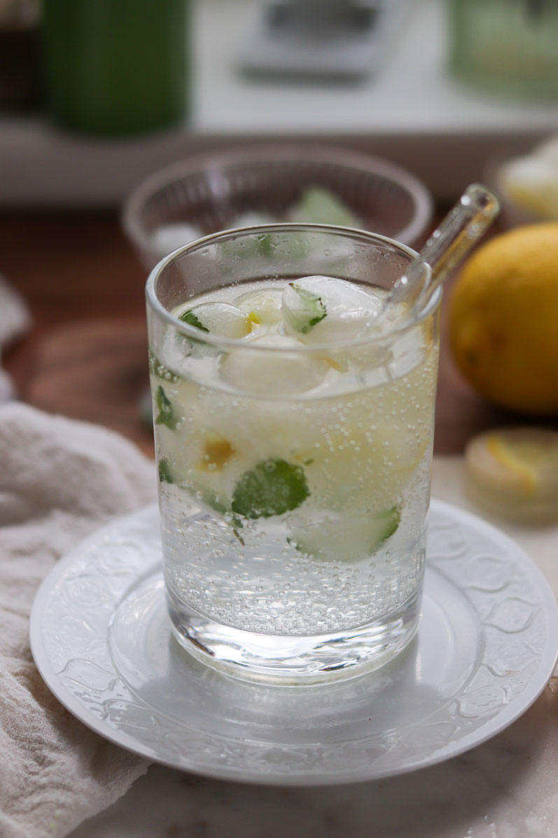 Soda Zitron mit Minze