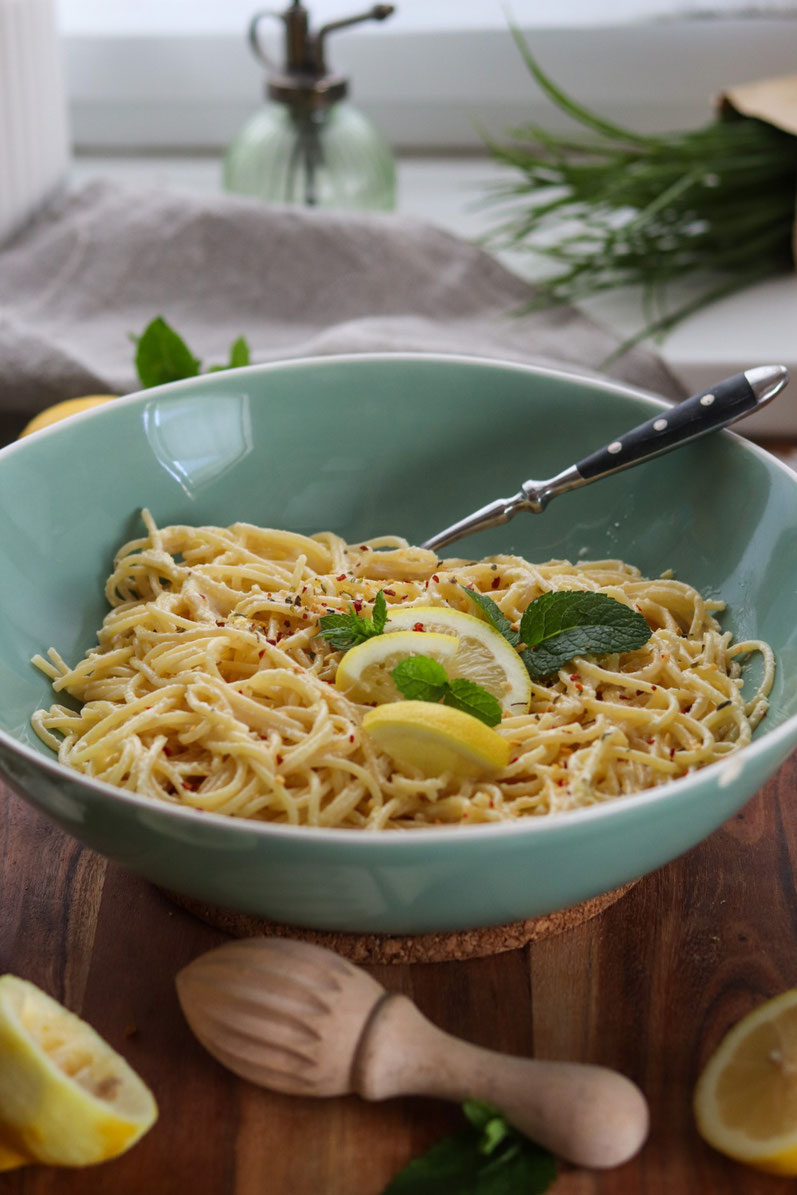 Zitronenpasta