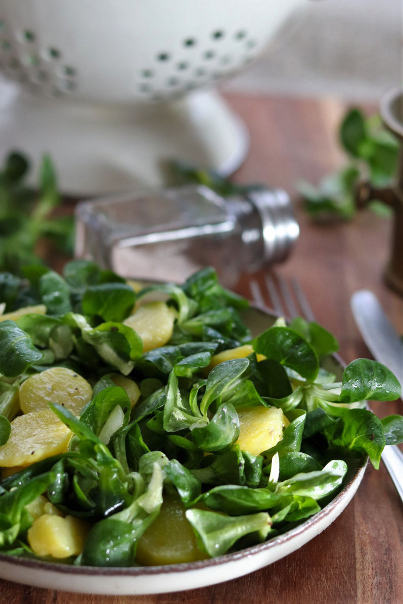 Erdäpfel Vogerlsalat