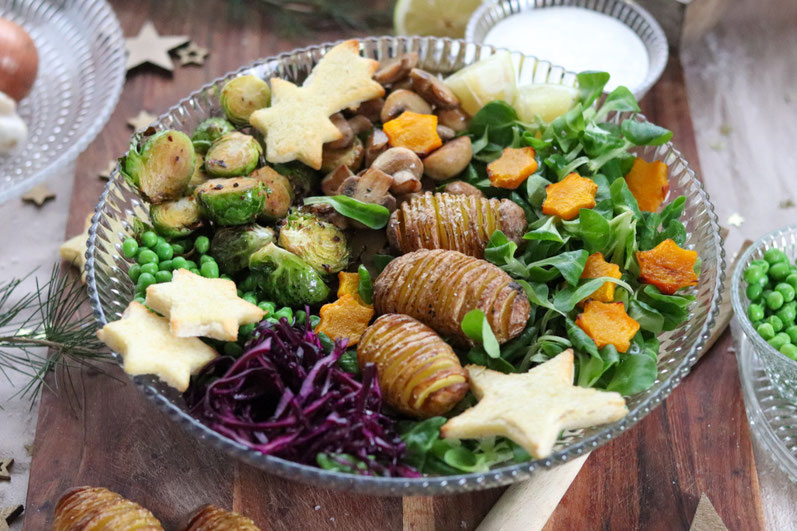 winterliche Salatbowl