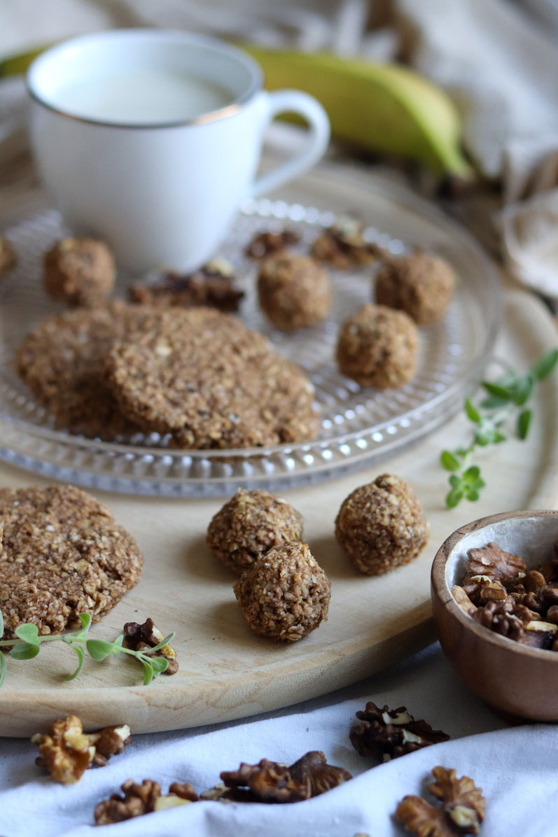 Haferflockencookies ohne Zucker