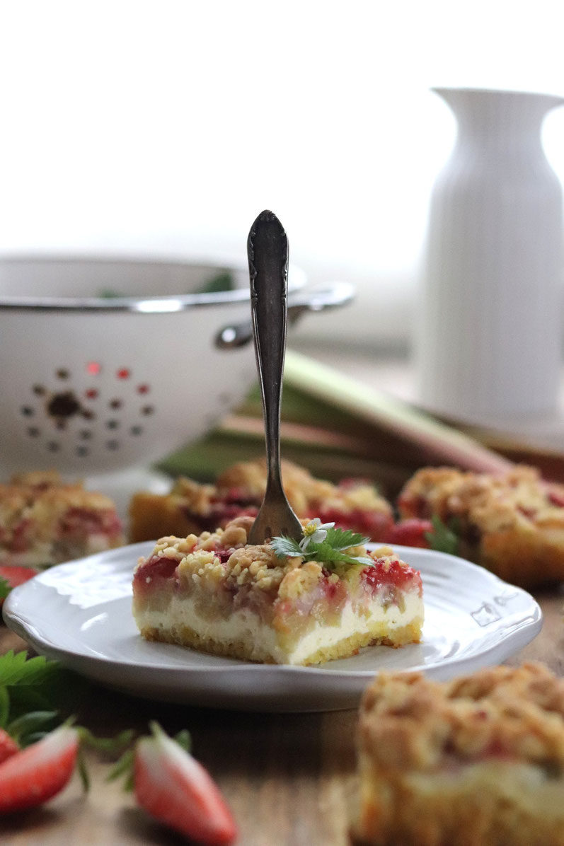 Erdbeer Rhabarber Kuchen