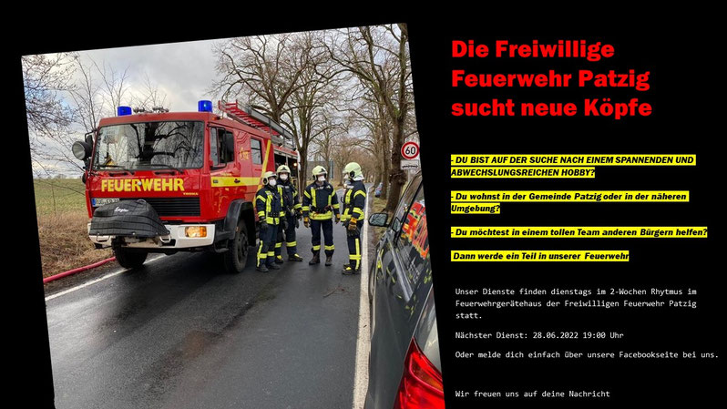 Einsätze ffpatzigs Webseite!