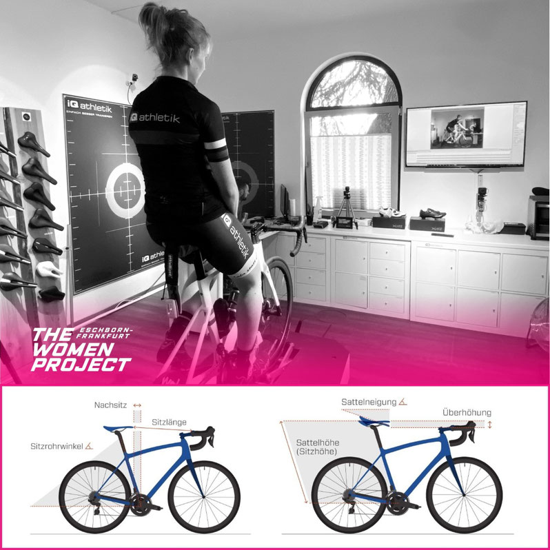 Bikefitting in Frankfurt im gebioMized concept-lab