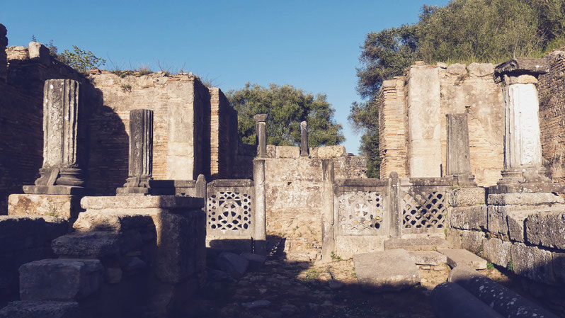 BIGOUSTEPPES SITE ANTIQUE OLYMPIE GRECE PELOPONNESE