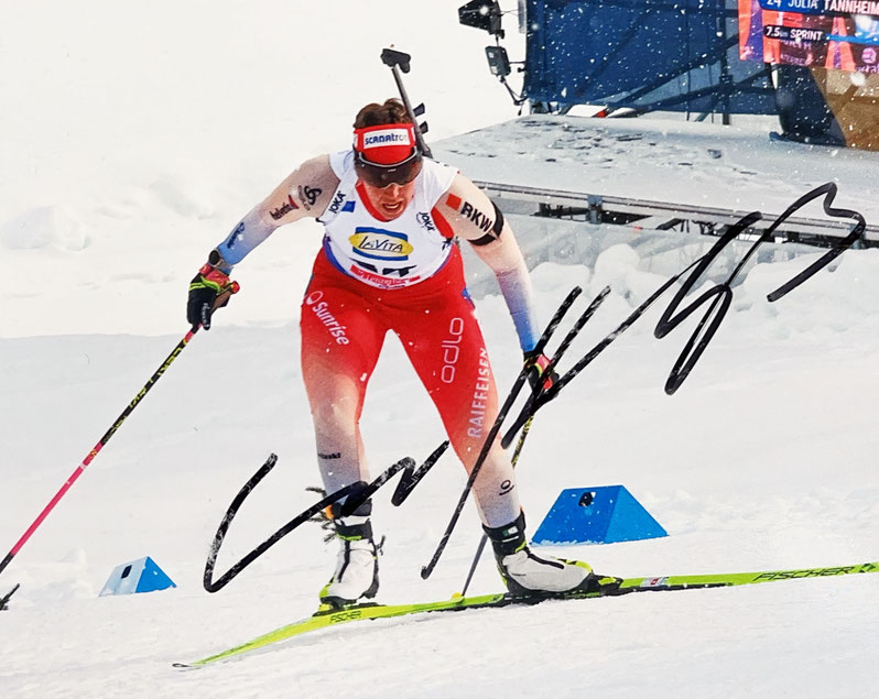 Autograph Lena Haecki Gross Autogramm