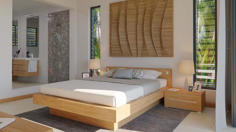 Master berton ile maurice vue mer villa