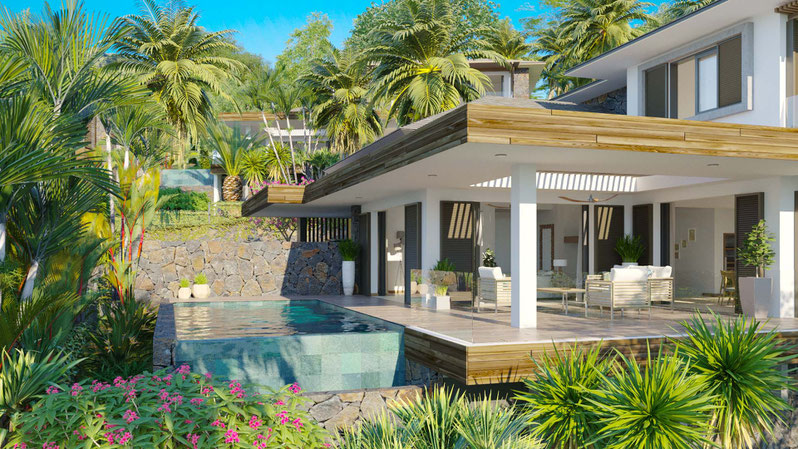 VILLAS NOSSYBLUE JINVESTY ILE MAURICE VILLA DE UXE