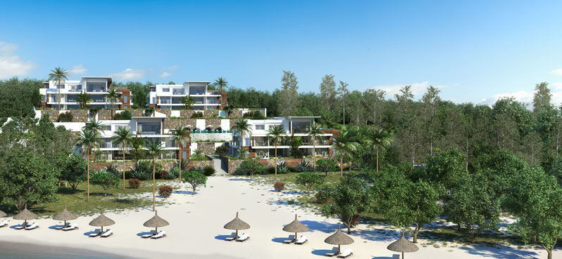 OCADIA R+2 appartement vue mer ile maurice