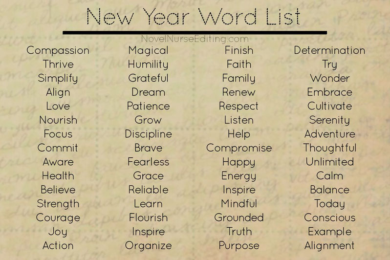 New Year Word for 2021