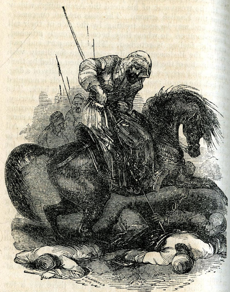 Arabische Kavallerie.