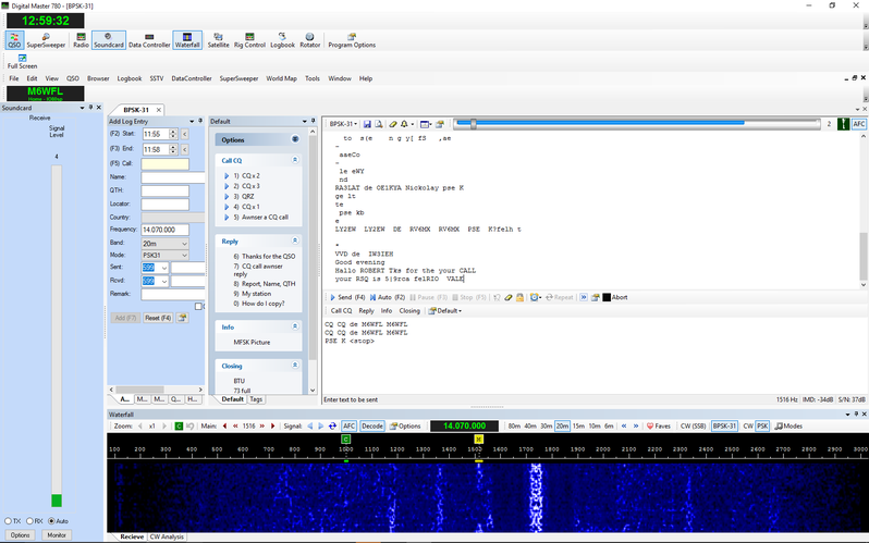 Setting up the Yaesu FT-991 for data mode communication