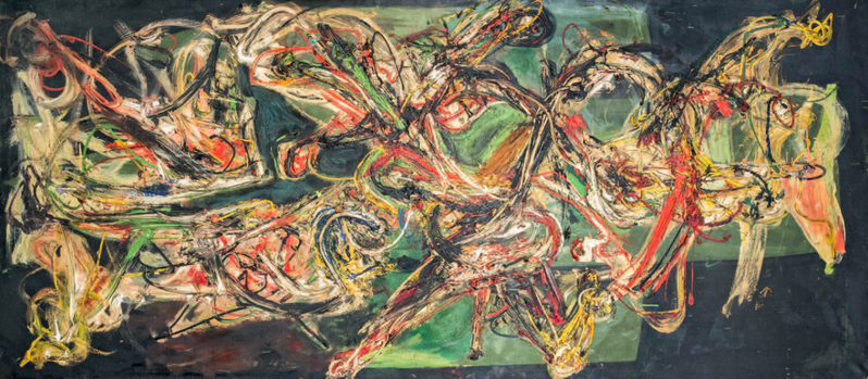 , oil on canvas ,signed on the back  galerie agnes thiebault