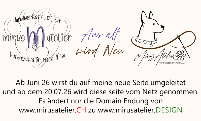 Tierzubehör im und aus dem Berner Oberland