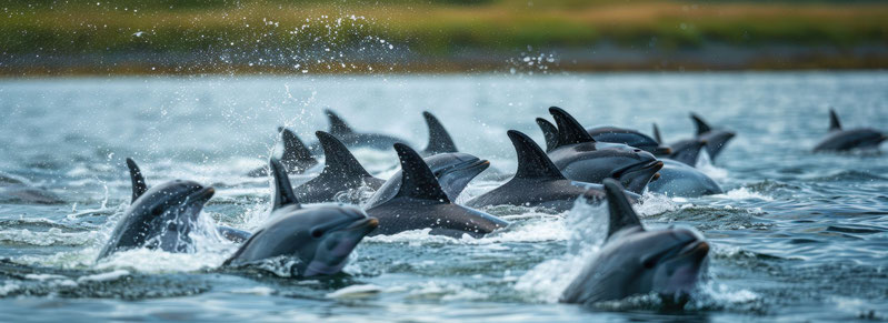 Dauphins et la total conscience - Casa bien etre - Costa brava - Roses