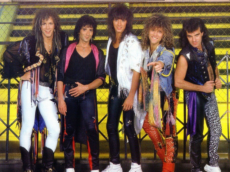 bon jovi allo stadio prima del concerto