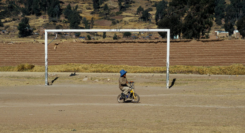 Bolivien, Titicacasee, Fussball
