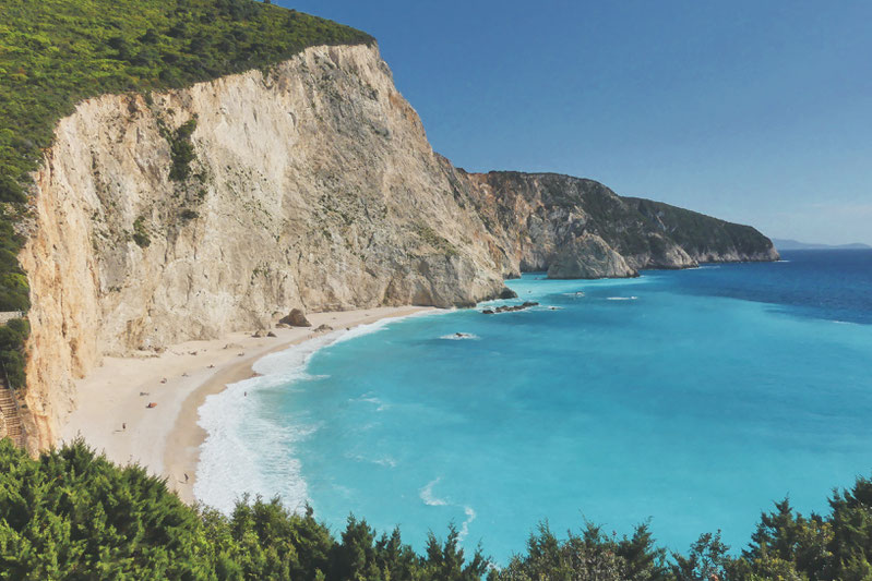 bigousteppes plages leucade île grèce balkans