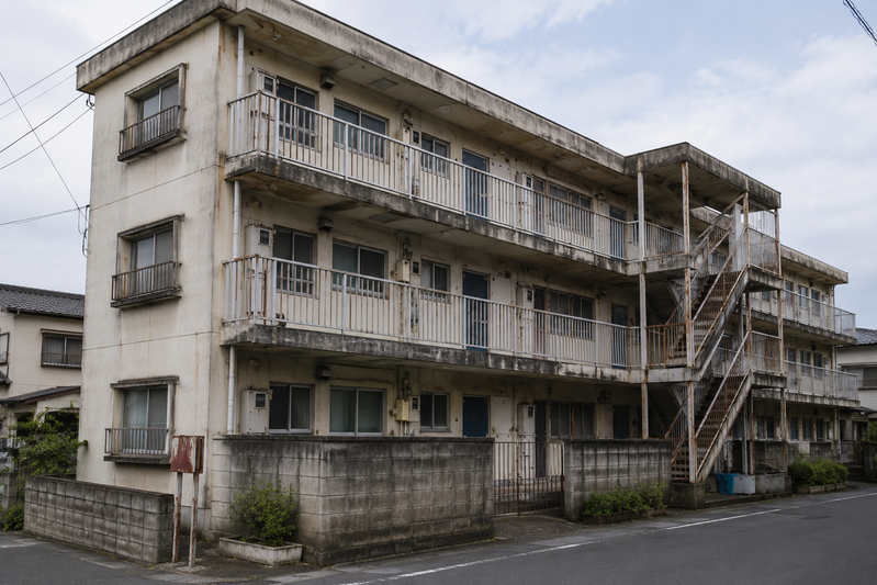老朽化したマンション(イメージ画像)