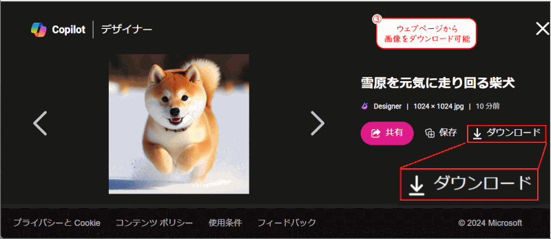 copilot17:Copilot デザイナーサイト