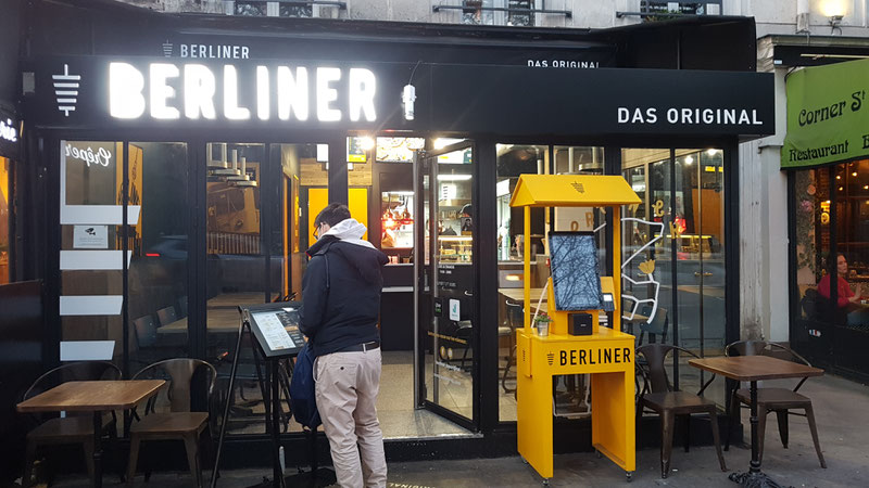 «BERLINER DAS ORIGINAL» in Paris. Photo © Thomas Matla, Bellone Franchise Consulting GmbH