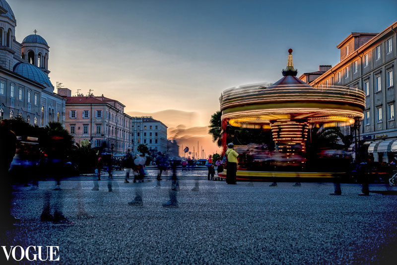The Passing Of Time In Trieste. PhotoVogue by VOGUE. © Luca Cameli Photographer