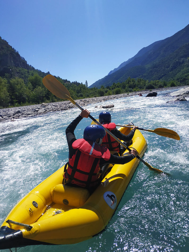 activité été valberg kayak rafting