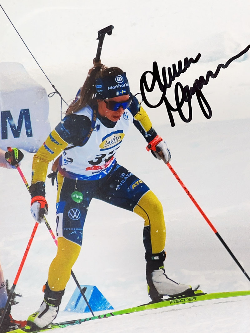 Autograph Anna Magnusson Autogramm