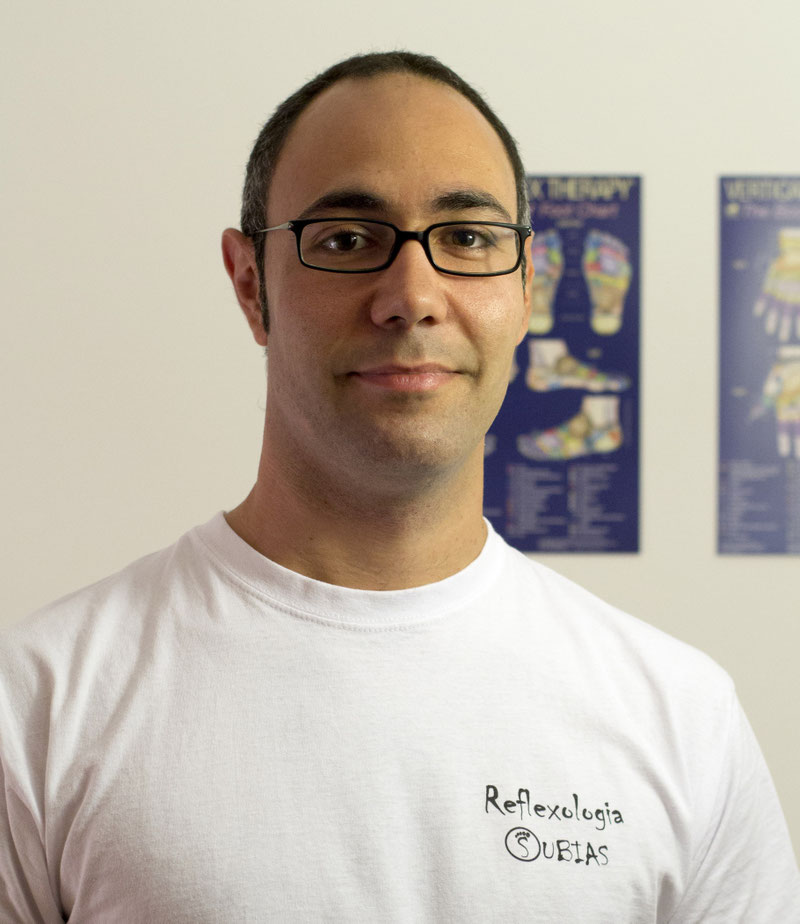 Marc Subias, terapeuta de reflexología y terapias naturales en Barcelona