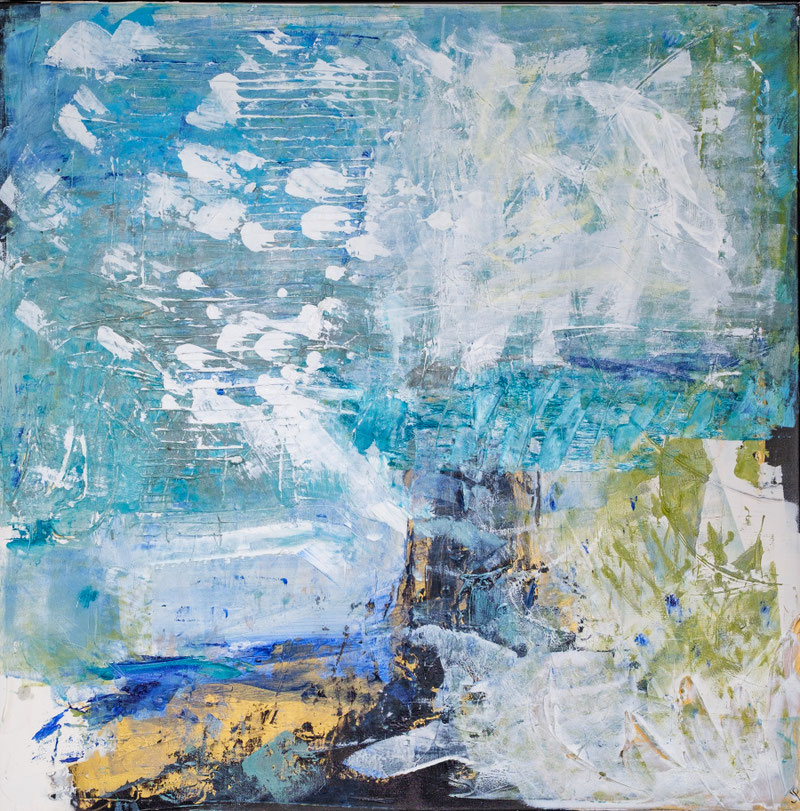 ohne Titel l 2025 l Öl auf Leinen l 100x100