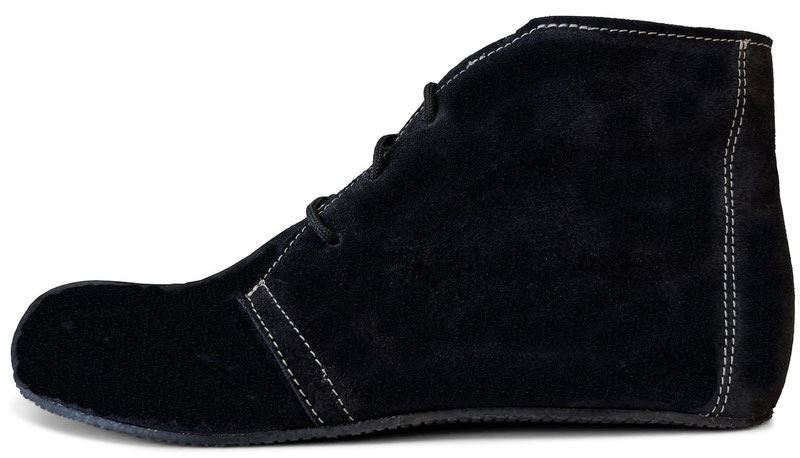 Testsieger Senmotic Barfußschuh Modell Evolution F1 Black/Black aus Leder Schwarz 
