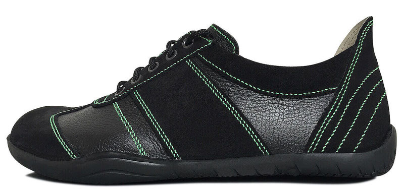 Senmotic barefoot shoes - Performa F1 Black/Green