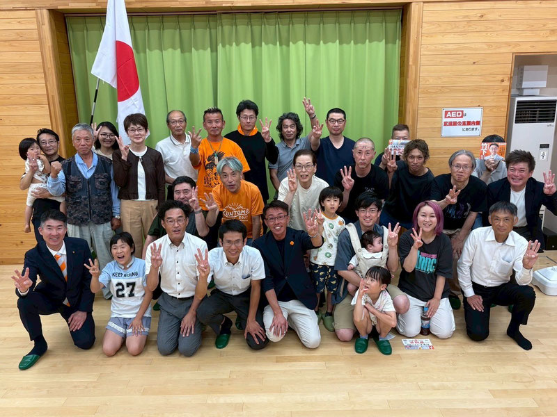 伊那市での個人演説会