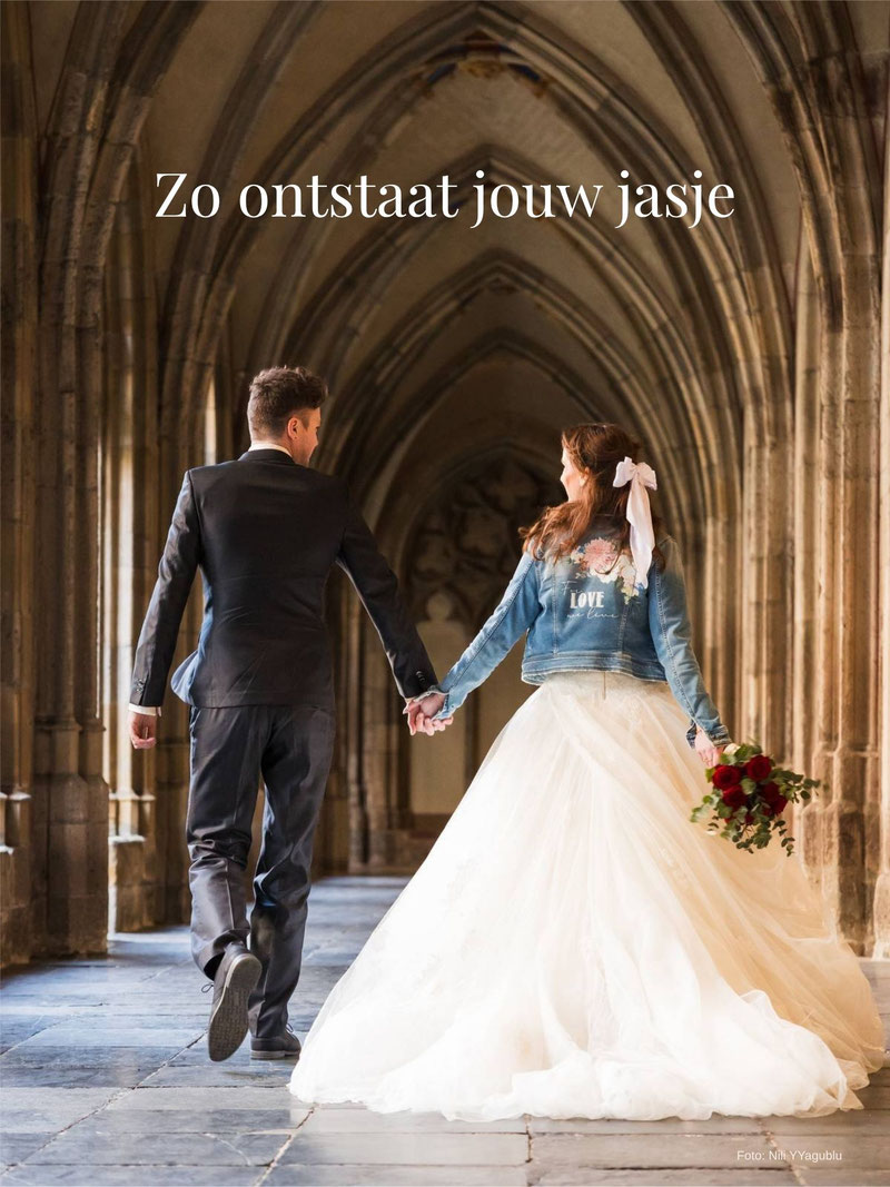 zo ontstaat jouw spijkerjasje voor bruid